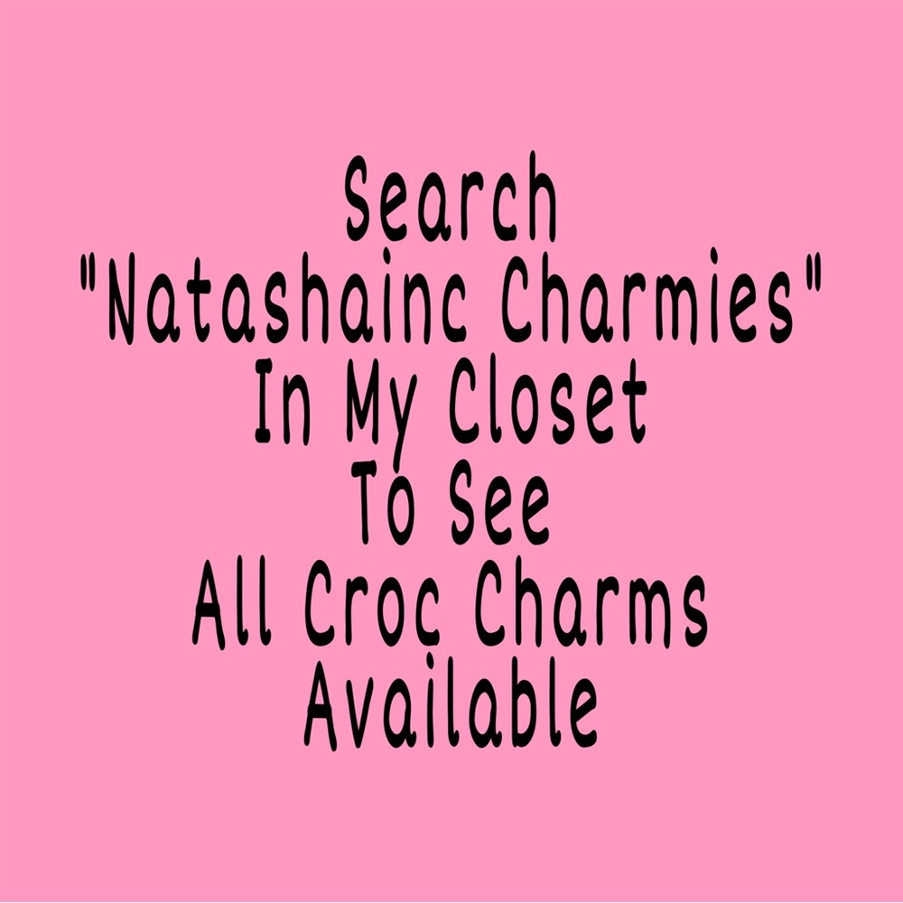 Search Natashainc Charmies To See All The Croc Charms In Inventory